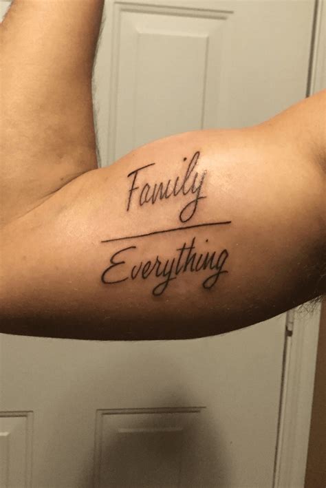 tattoo ideas family|family over everything tattoo.